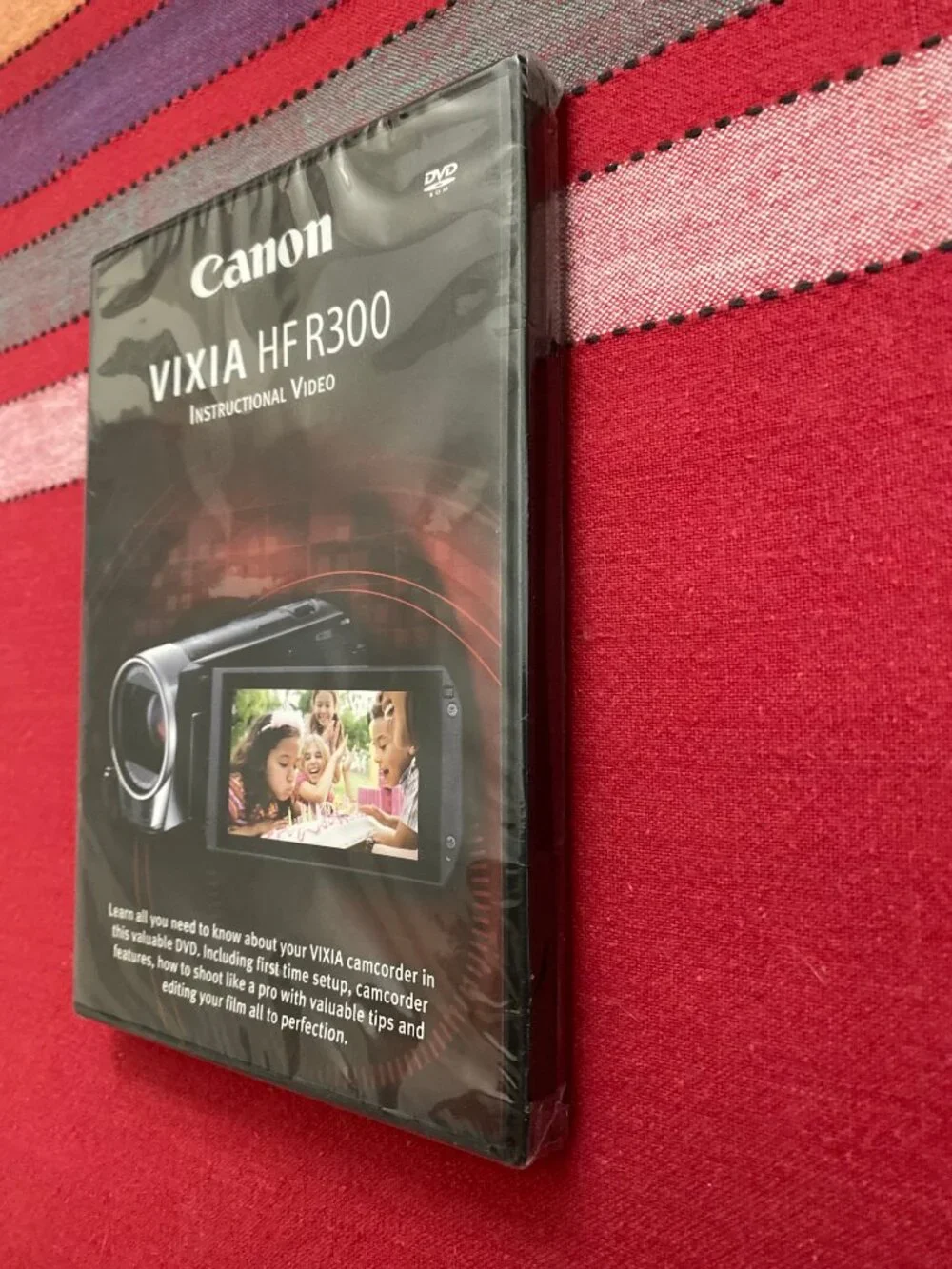Canon VIXIA HF R300 Instructional Video DVD 2178V982 NEW